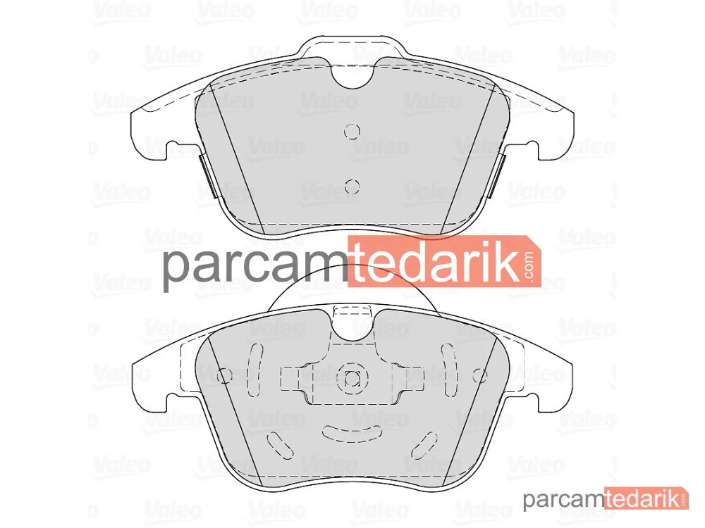 VALEO 671879 | Fren Balatası — Land Rover Range Rover Evoque, Land Rover Range Rover Evoque Cabrio